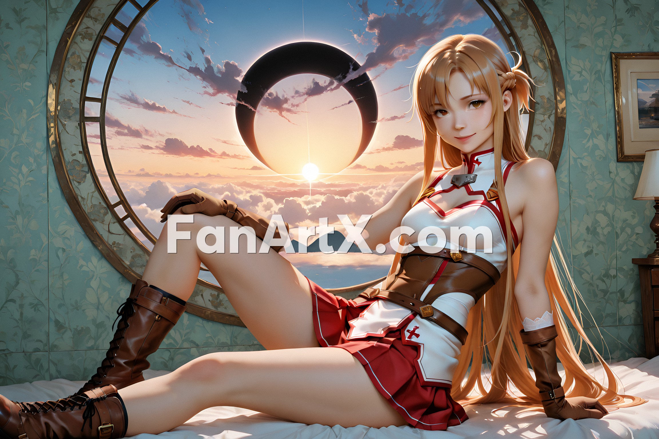Sao Asuna Yuuki Fanart - Sword Art Online character 1859884